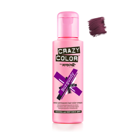 CRAZY COLOR Nº61 BURGUNDY 100ml